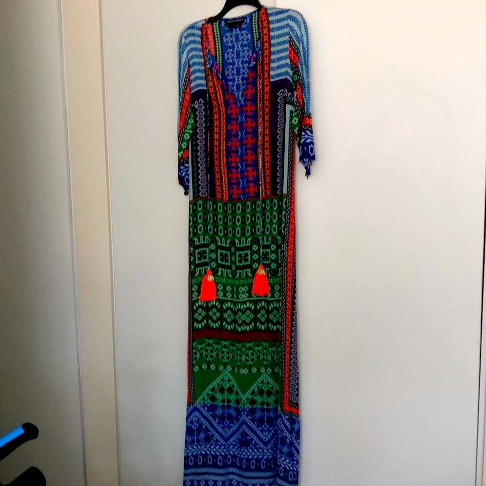 Hemant and Nandita Maxi Caftan Dress